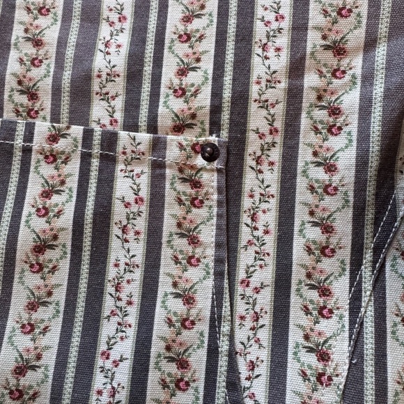 NWT Free People Super Sonic Stripe Print Low Rise Slim Utility Pants Size 6 - Picture 7 of 9